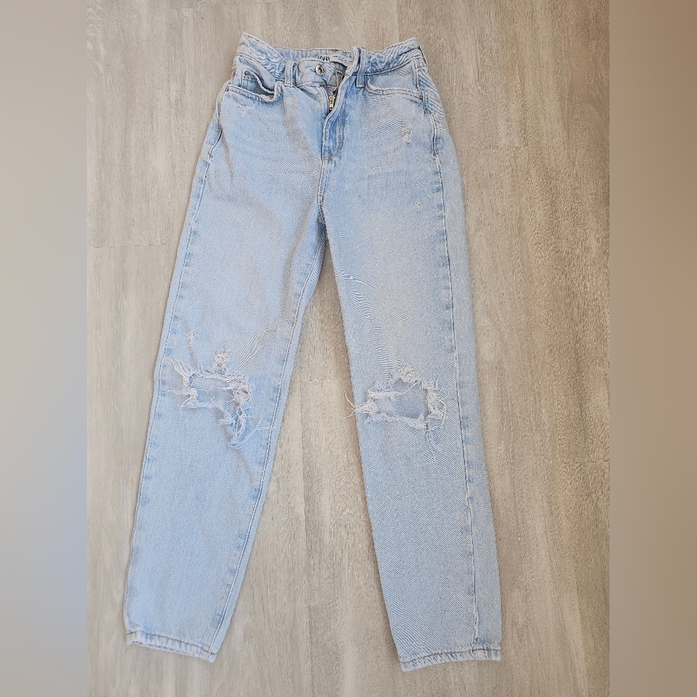 Zara Light Blue Jeans